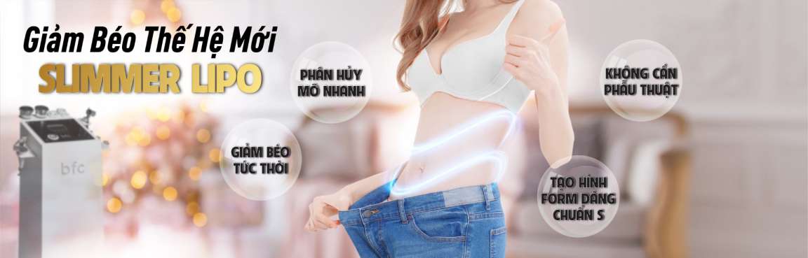 Công nghệ giảm béo đạt chuẩn số 1 Châu Âu – SLIMMER LIPO