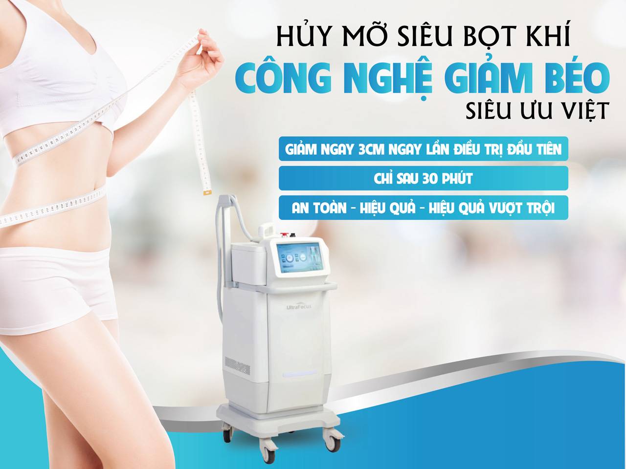 Loại bỏ mỡ thừa bằng công nghệ cao