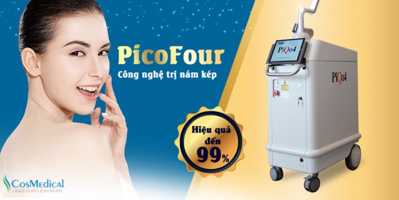 Loại bỏ sạch nám bằng thẩm mỹ laser công nghệ cao mang tên Picofour