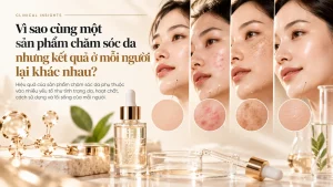 Vì sao cùng một sản phẩm chăm sóc da